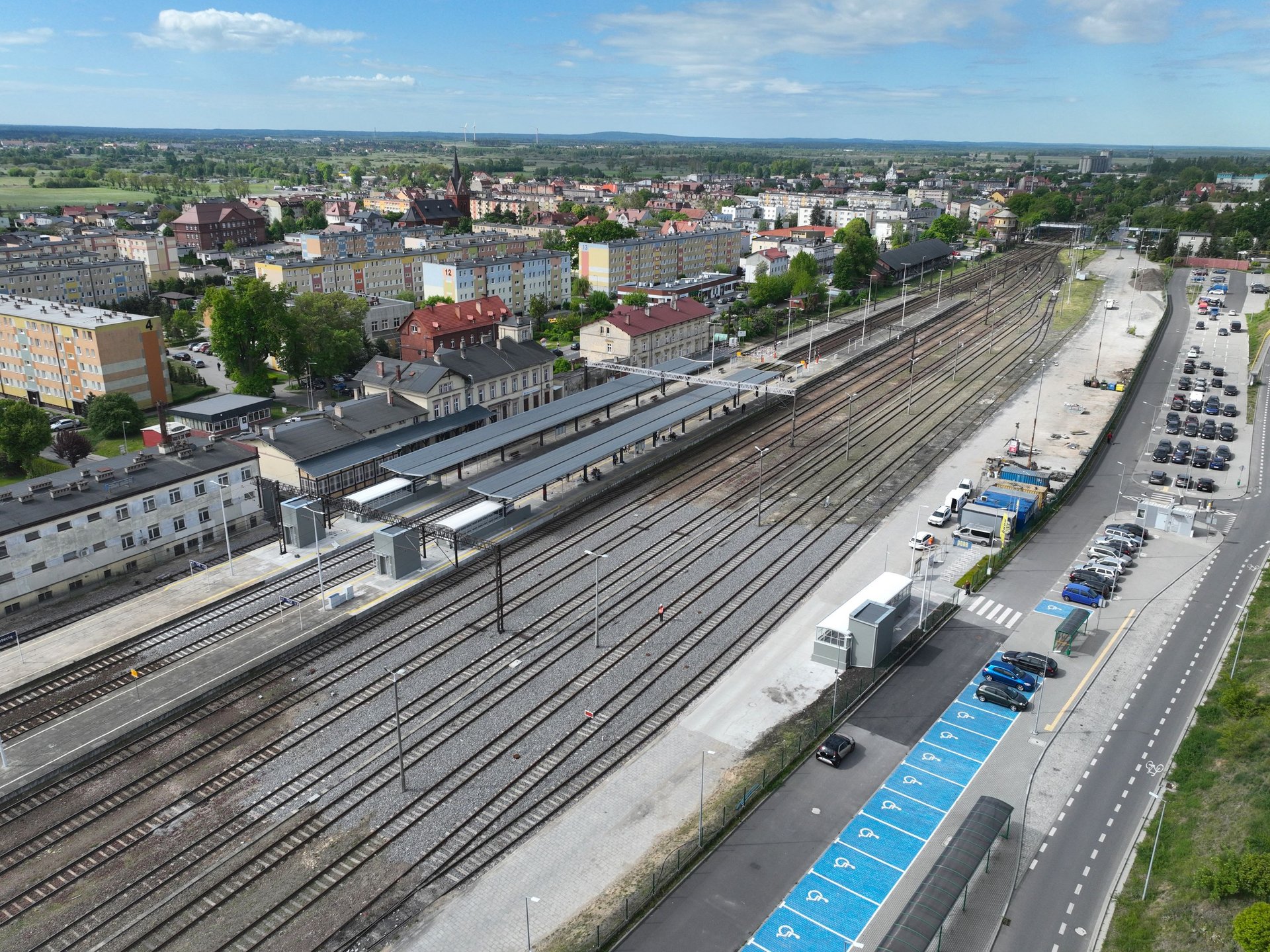 Nakło nad Notecią - nowe przejście podziemne (fot. PKP PLK)
