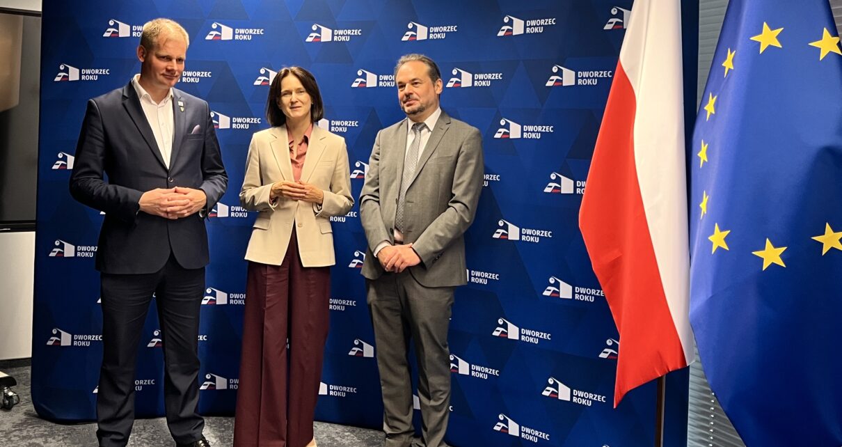 Konferencja inaugurująca 8. edycję konkursu "Dworzec Roku" (fot. Michał Ciechowski | RK)