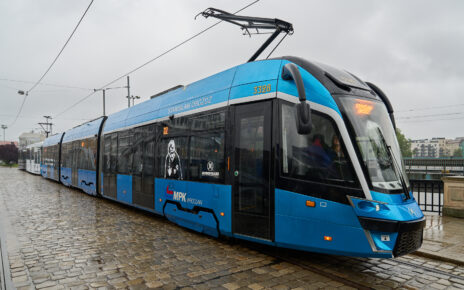 Tramwaj MPK Wrocław imienia Stanisława Drożdża (fot. nadesłane)