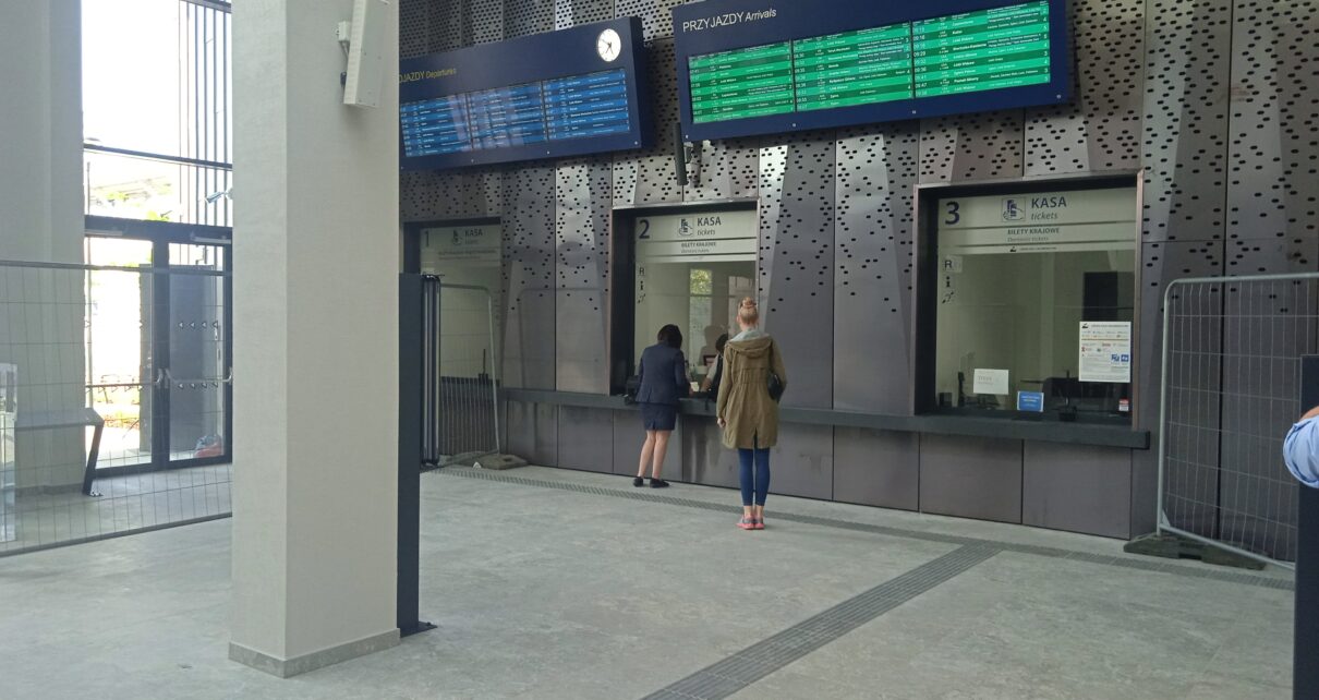 Przebudowa dworca Łódź Kaliska na ukończeniu (fot. PKP S.A)