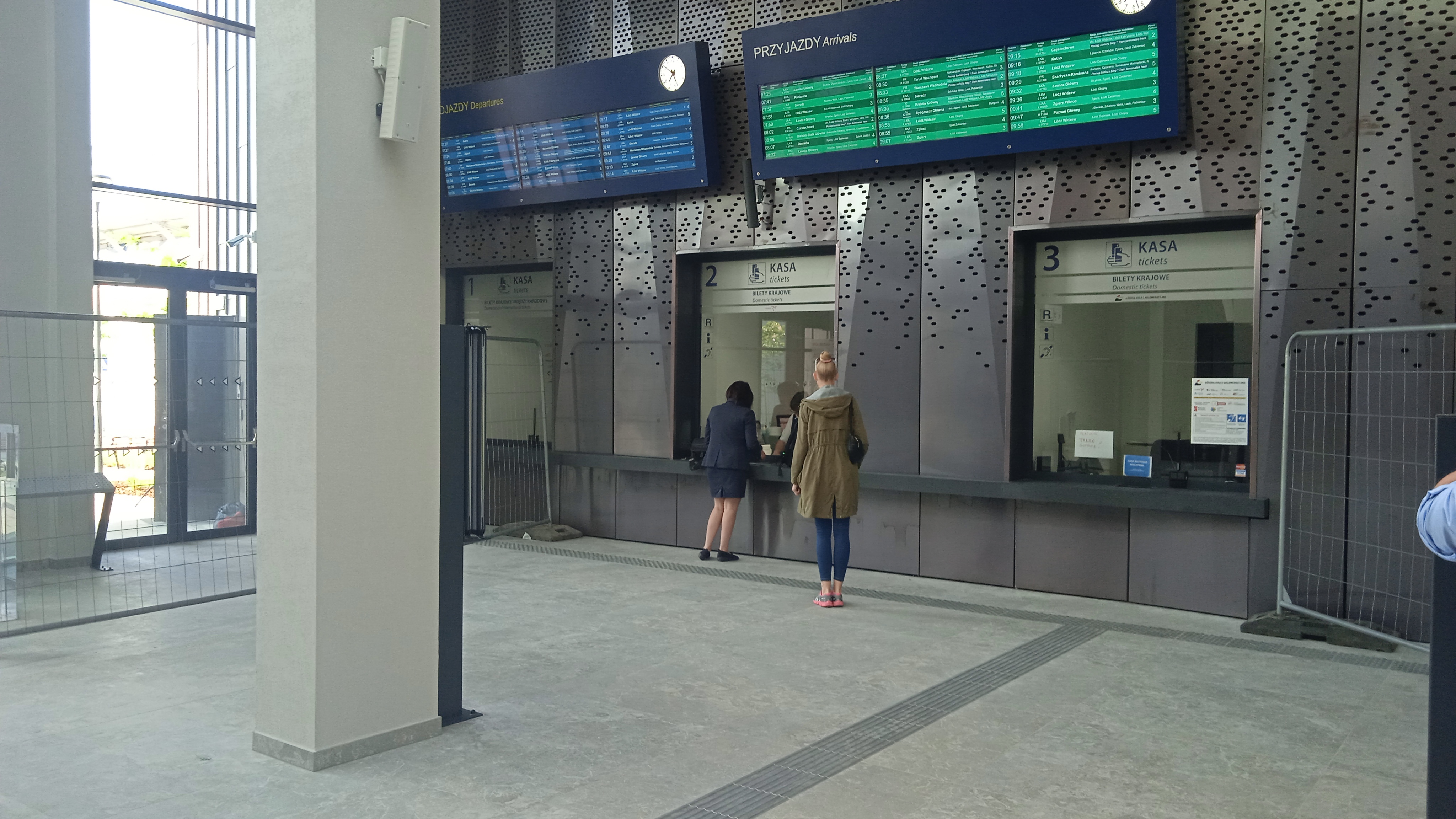 Przebudowa dworca Łódź Kaliska na ukończeniu