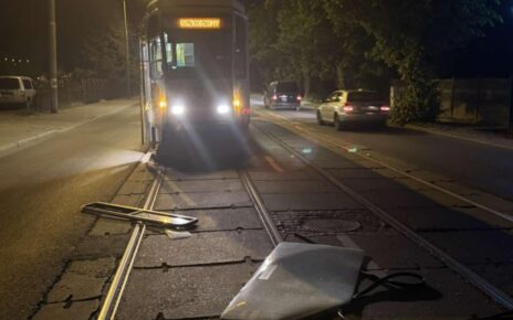 Policja poszukuje osób, które uszkodziły szczeciński tramwaj (fot. Tramwaje Szczecińskie)