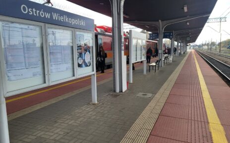 Stacja Ostrów Wielkopolski (fot. Radek Śledziński | PKP PLK)