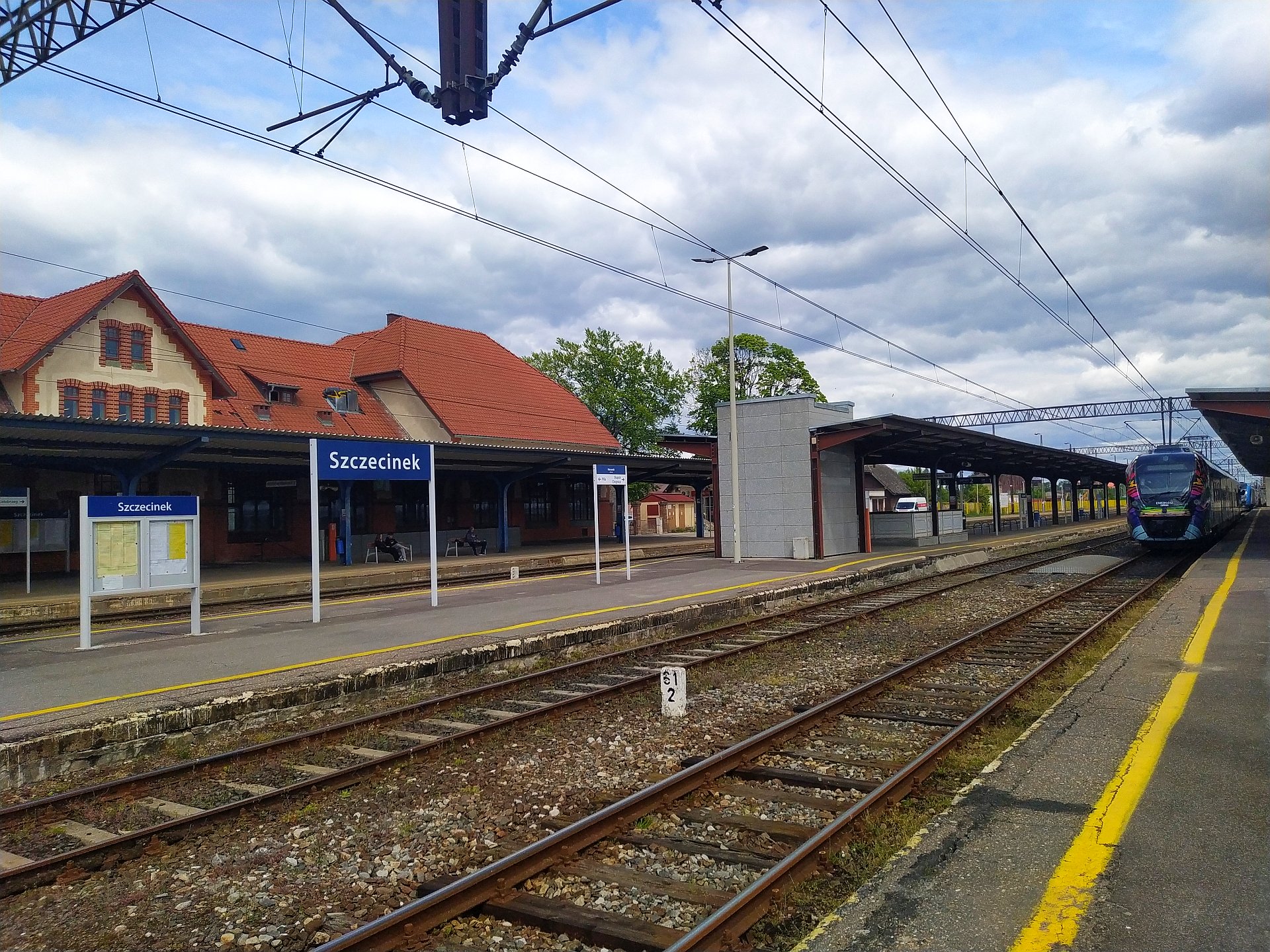 Modernizacja stacji Szczecinek (fot. PKP PLK)