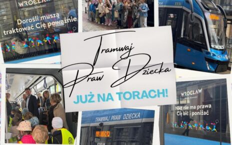 Tramwaj Praw Dziecka we Wrocławiu (fot. MPK Wrocław)