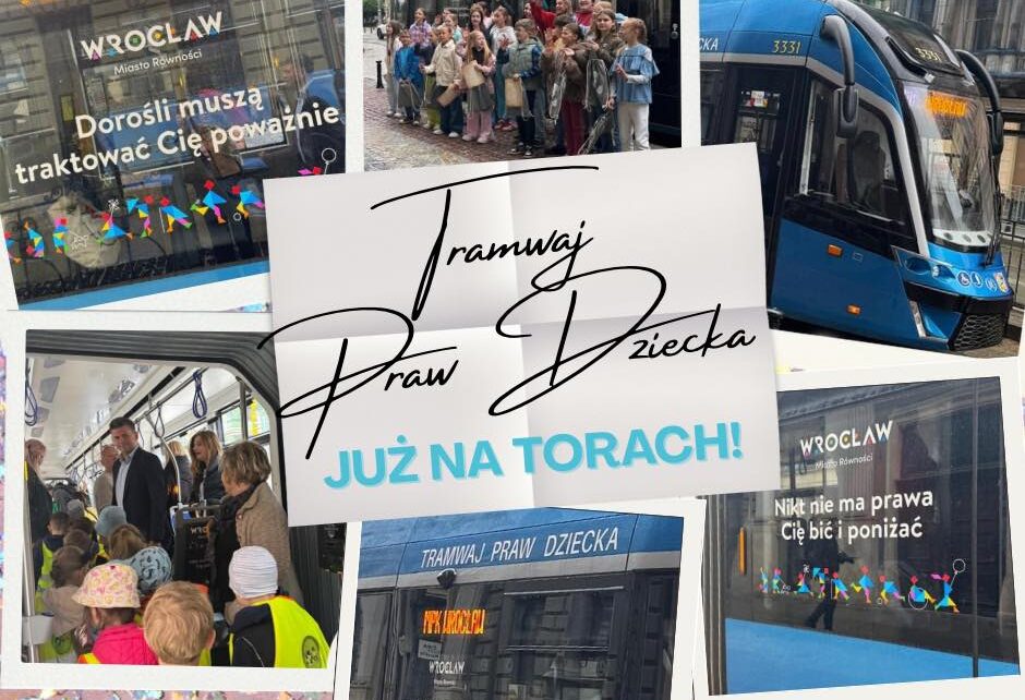 Tramwaj Praw Dziecka we Wrocławiu (fot. MPK Wrocław)