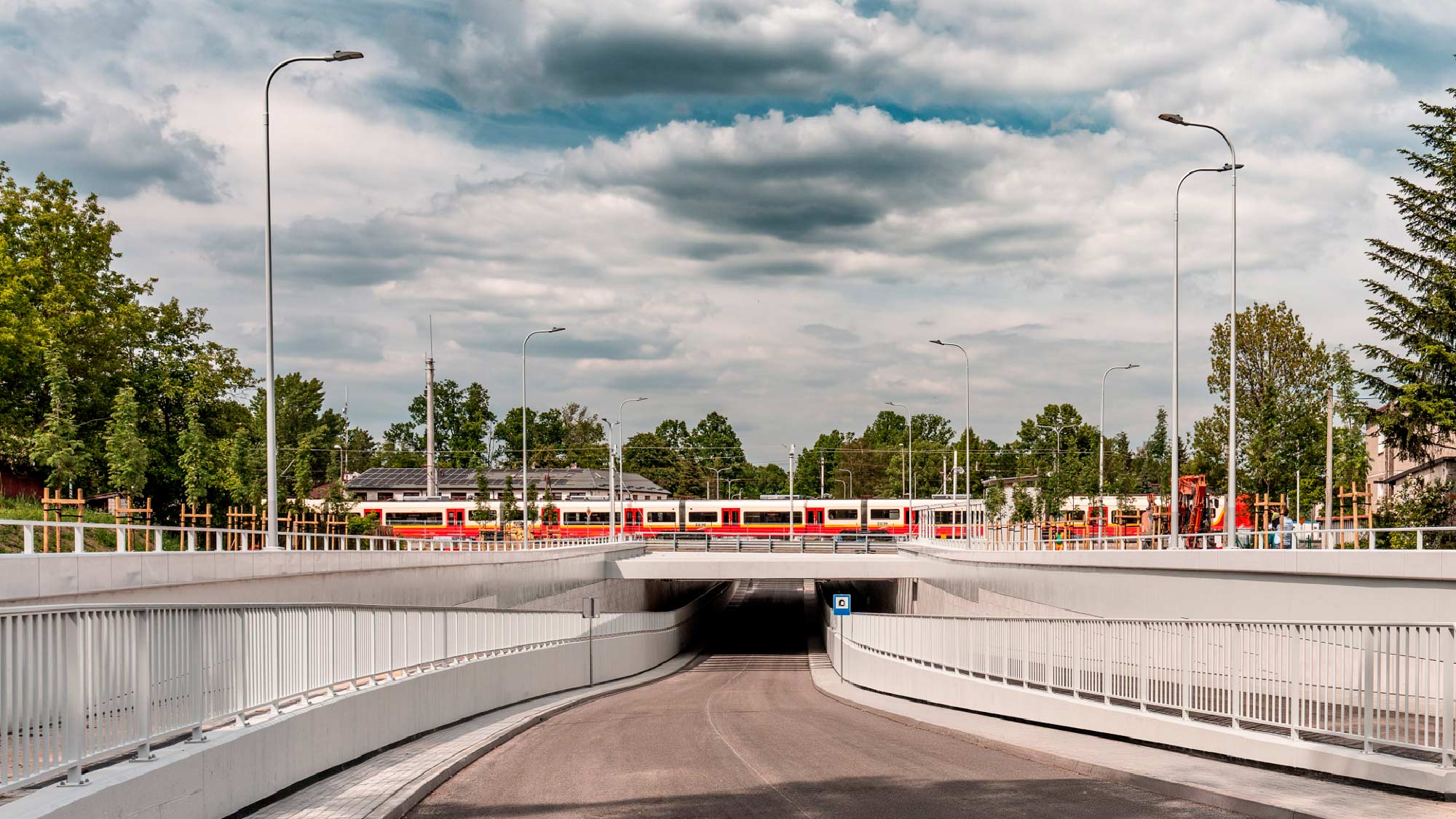 Nowy tunel drogowy w Sulejówku Foto: PKP Polskie Linie Kolejowe S.A.