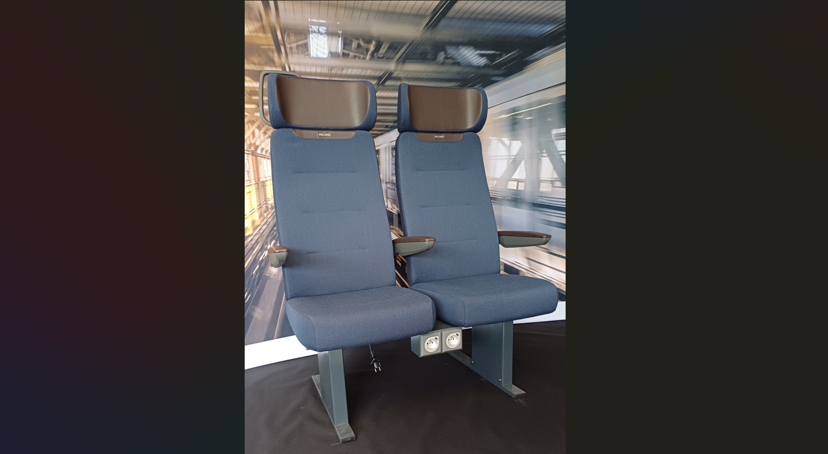 Innowacyjne siedzenia RECARO Rail na targach TRAKO