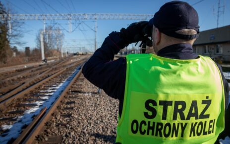 Gruzin przebywał na terenie Polski nielegalnie. Co robił przy nastawni PLK? Wyjaśnią to służby (fot. SOK)