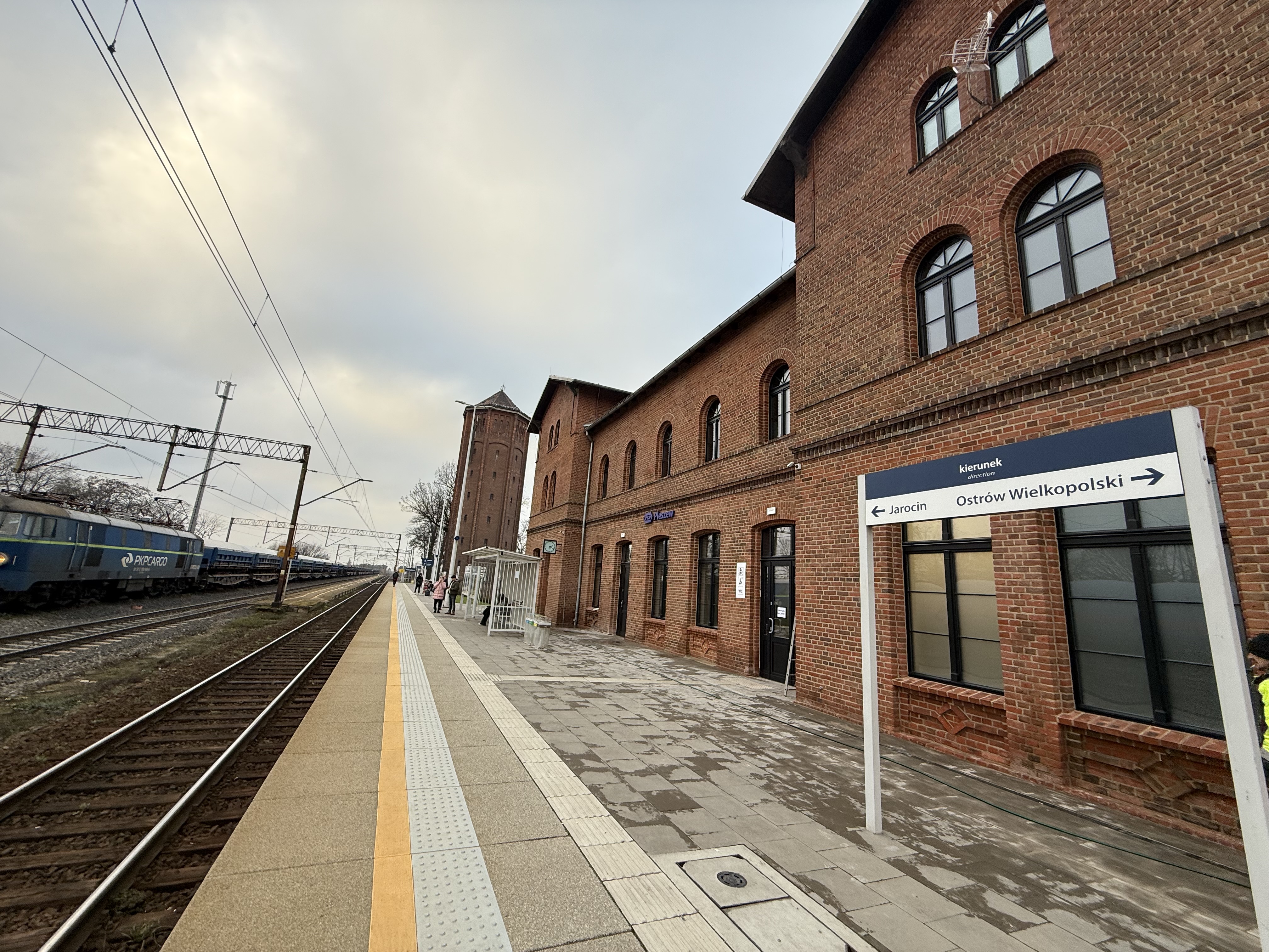 Dworzec Pleszew oddany do użytku podróżnym