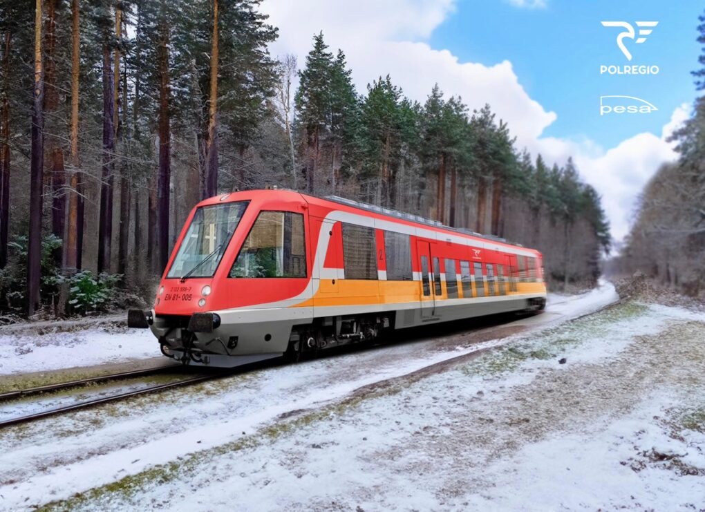 Elektryczne autobusy szynowe posiadają bezterminowe świadectwa dopuszczenia do eksploatacji (fot. POLREGIO)