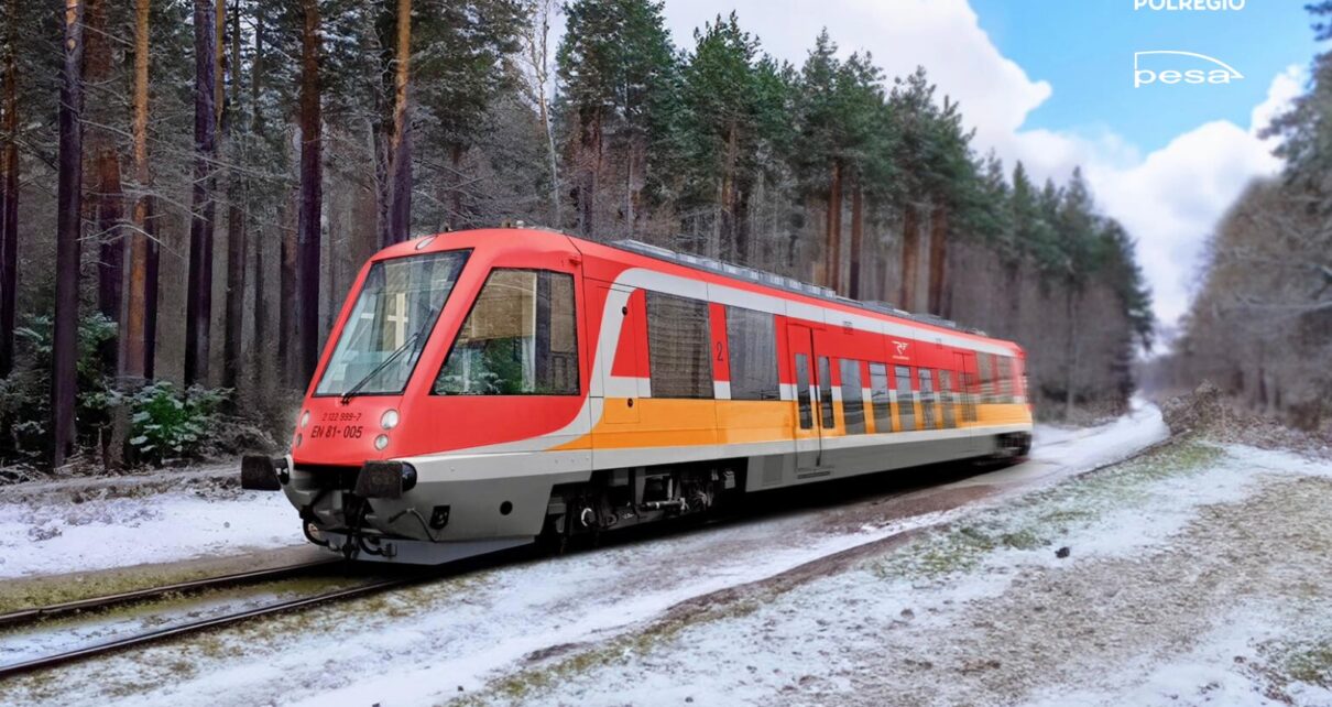Elektryczne autobusy szynowe posiadają bezterminowe świadectwa dopuszczenia do eksploatacji (fot. POLREGIO)