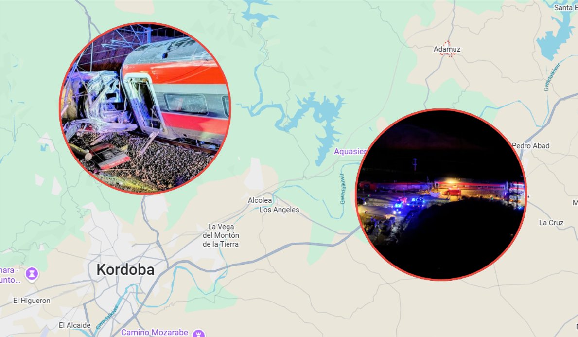 Zderzenie pociągów dużych prędkości w Hiszpanii: 39 ofiar