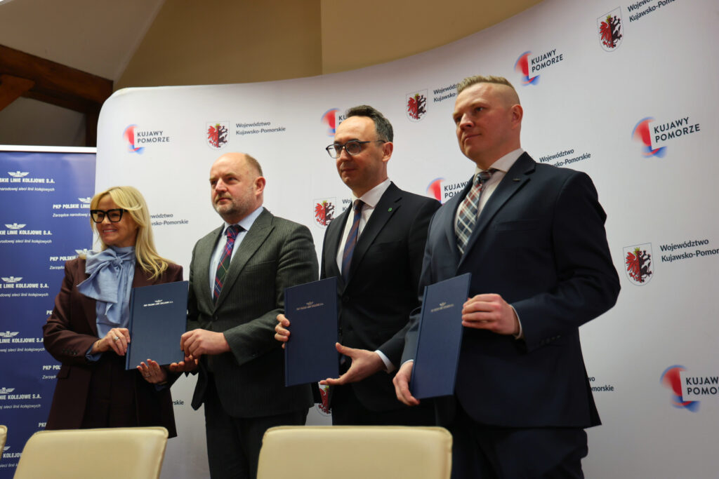 Pakt Kolejowy dla województwa kujawsko-pomorskiego podpisany