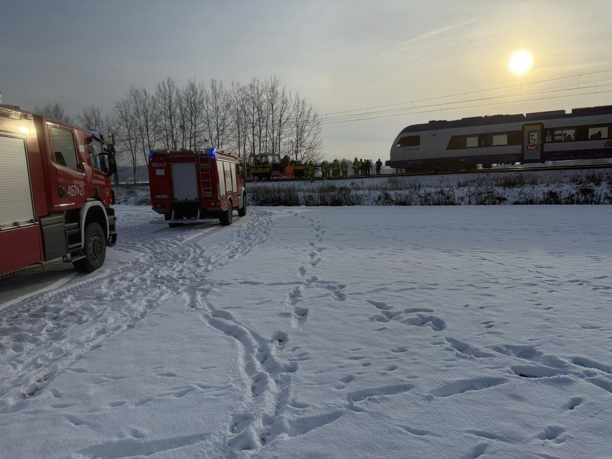 Będzelin. Maszynista zgłosił brak szyny – ubytek miał 112 centymetrów