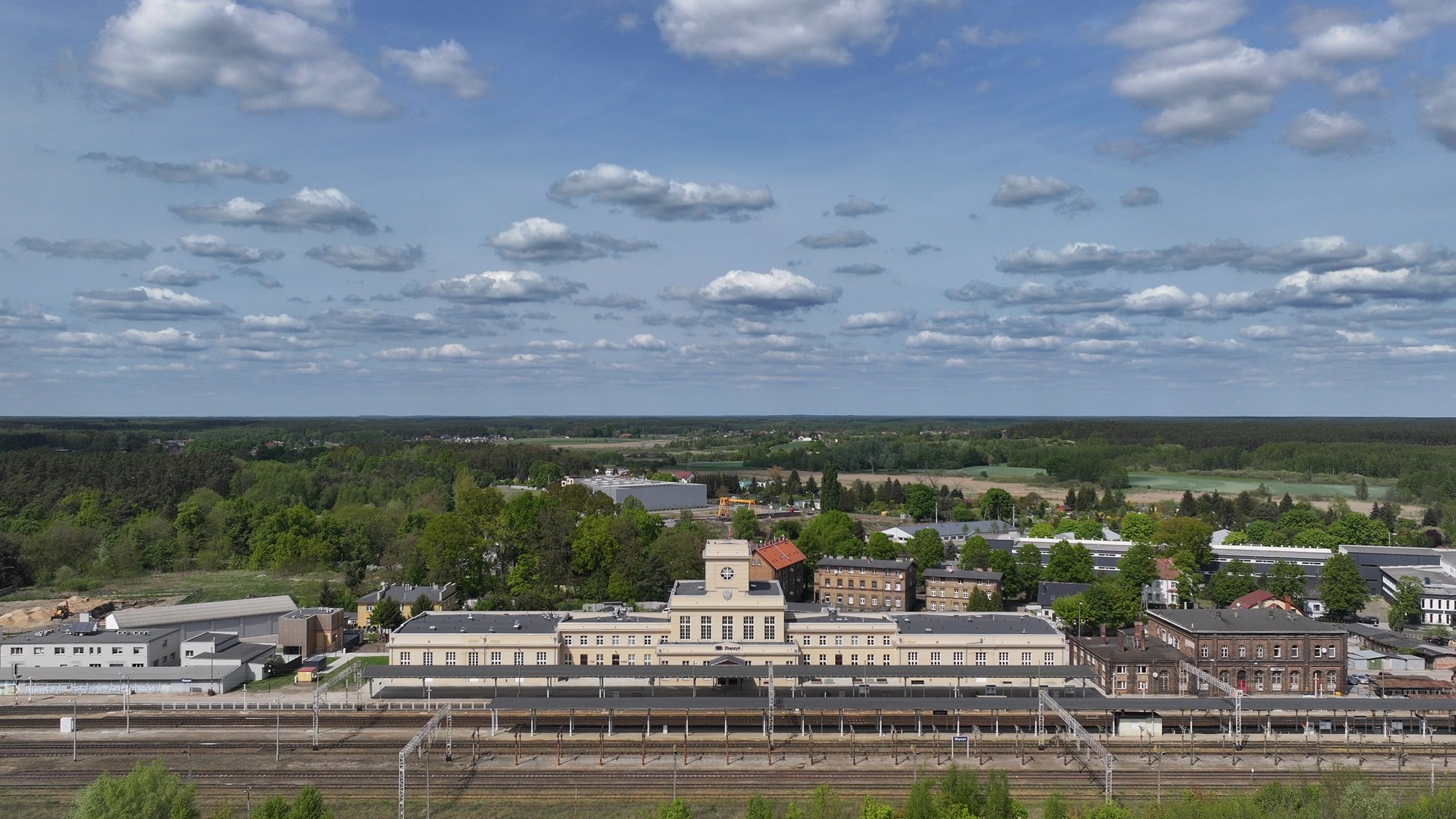 Dworzec kolejowy w Zbąszyniu z certyfikatem dostępności dla osób z ograniczoną mobilnością