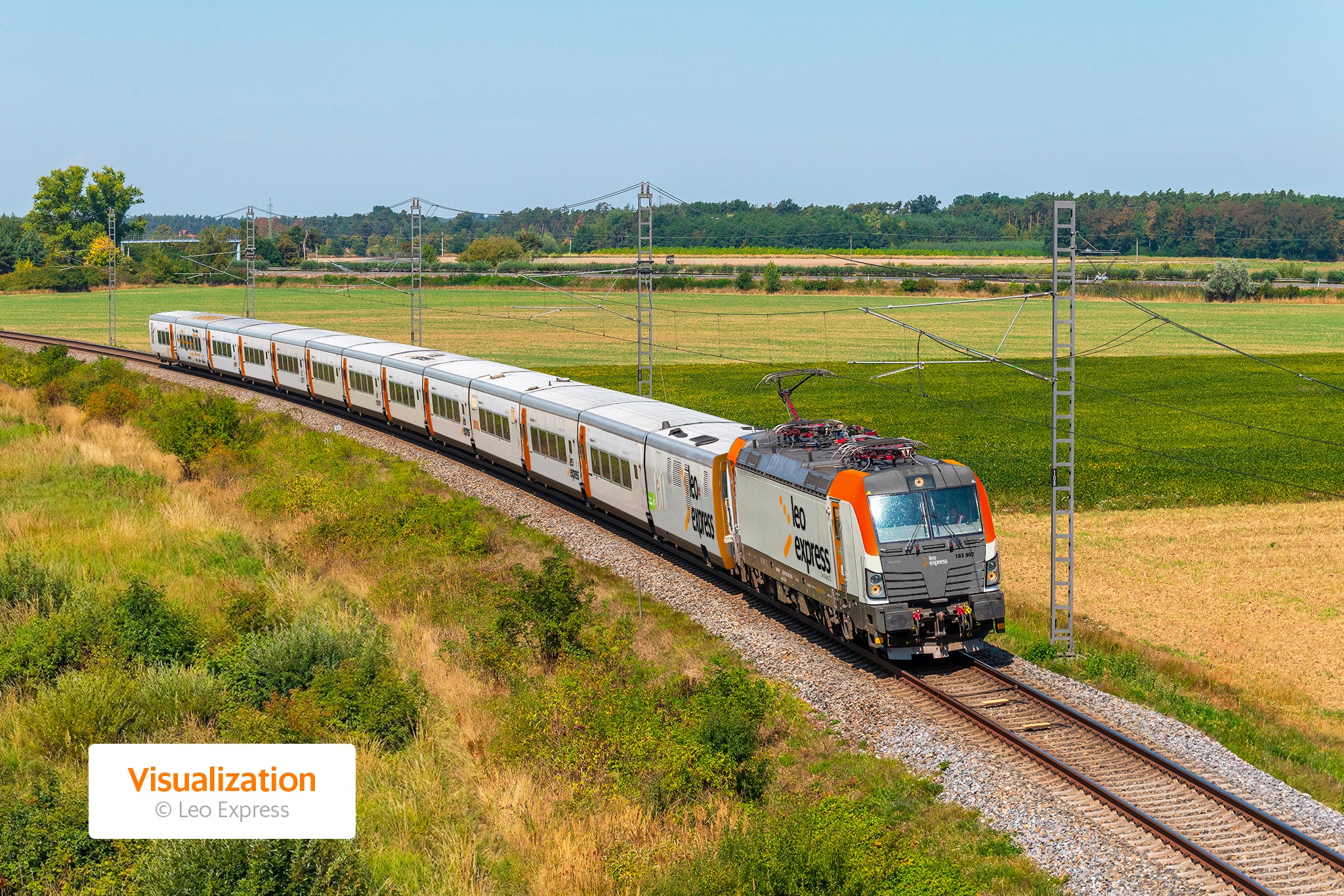 Leo Express pokazał Talgo z nowym schematem malowania