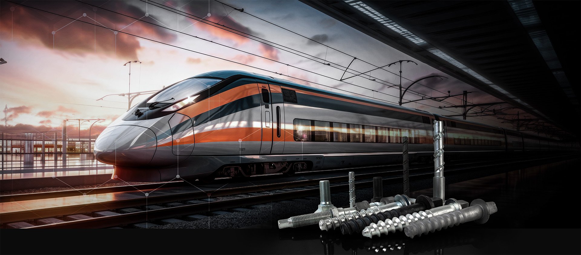 Miliony śrub dla miliardowych inwestycji. Śrubena Unia w centrum kolejowego boomu