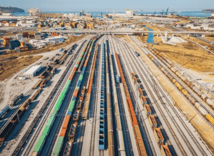 Stacja towarowa w Porcie Koper | fot. Slovenske železnice