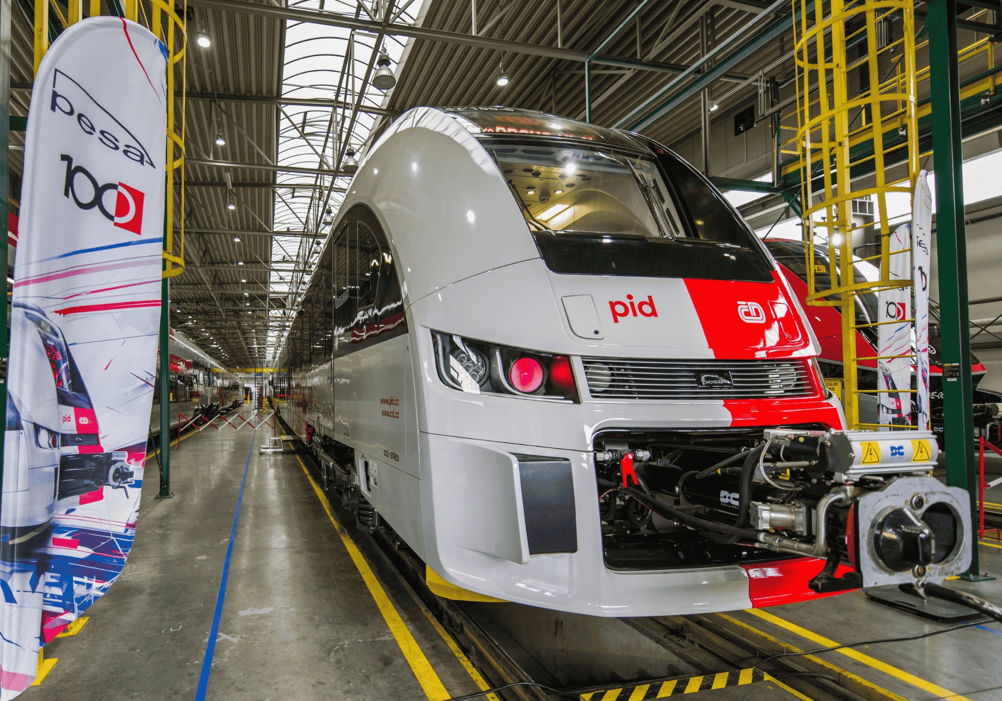 Koleje Czeskie odebrały z PESA Bydgoszcz setny pojazd