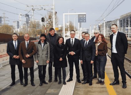 Spotkanie członków Komisji TRAN z przedstawicielami polskiego sektora kolejowego i strony rządowej było unikalną okazją do merytorycznej dyskusji o kierunkach rozwoju rynku transportowego w Polsce i Unii Europejskiej (fot. PKP S.A.)