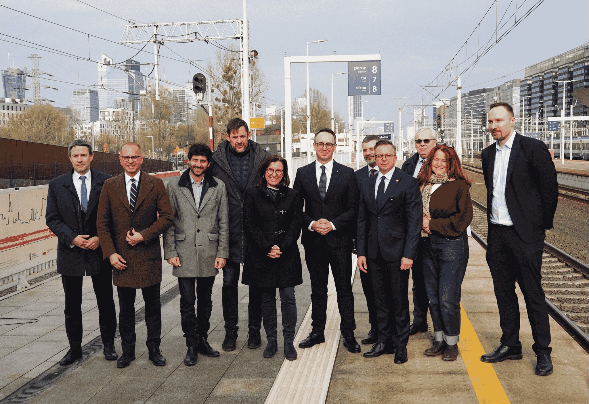 Wizyta Komisji Transportu i Turystyki Parlamentu Europejskiego w PKP S.A.