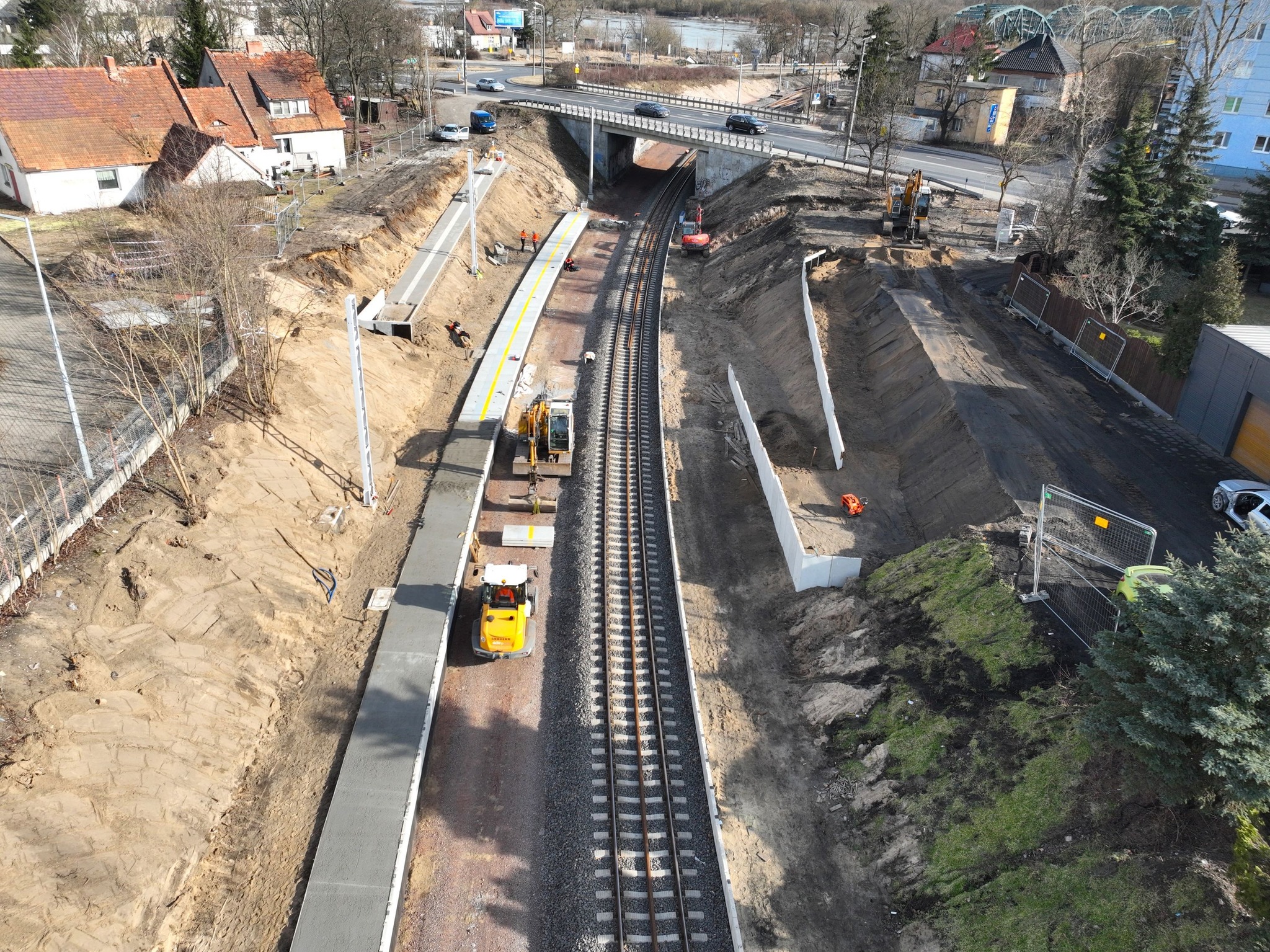 Prace na stacji Bydgoszcz Fordon nabierają tempa