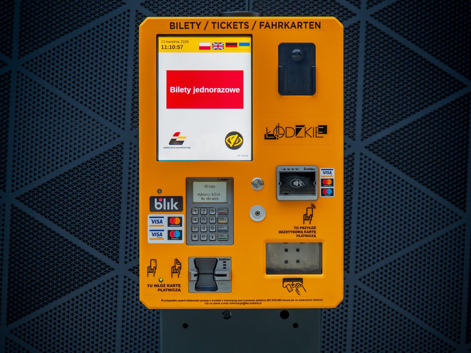 ŁKA uruchomiła nowe biletomaty