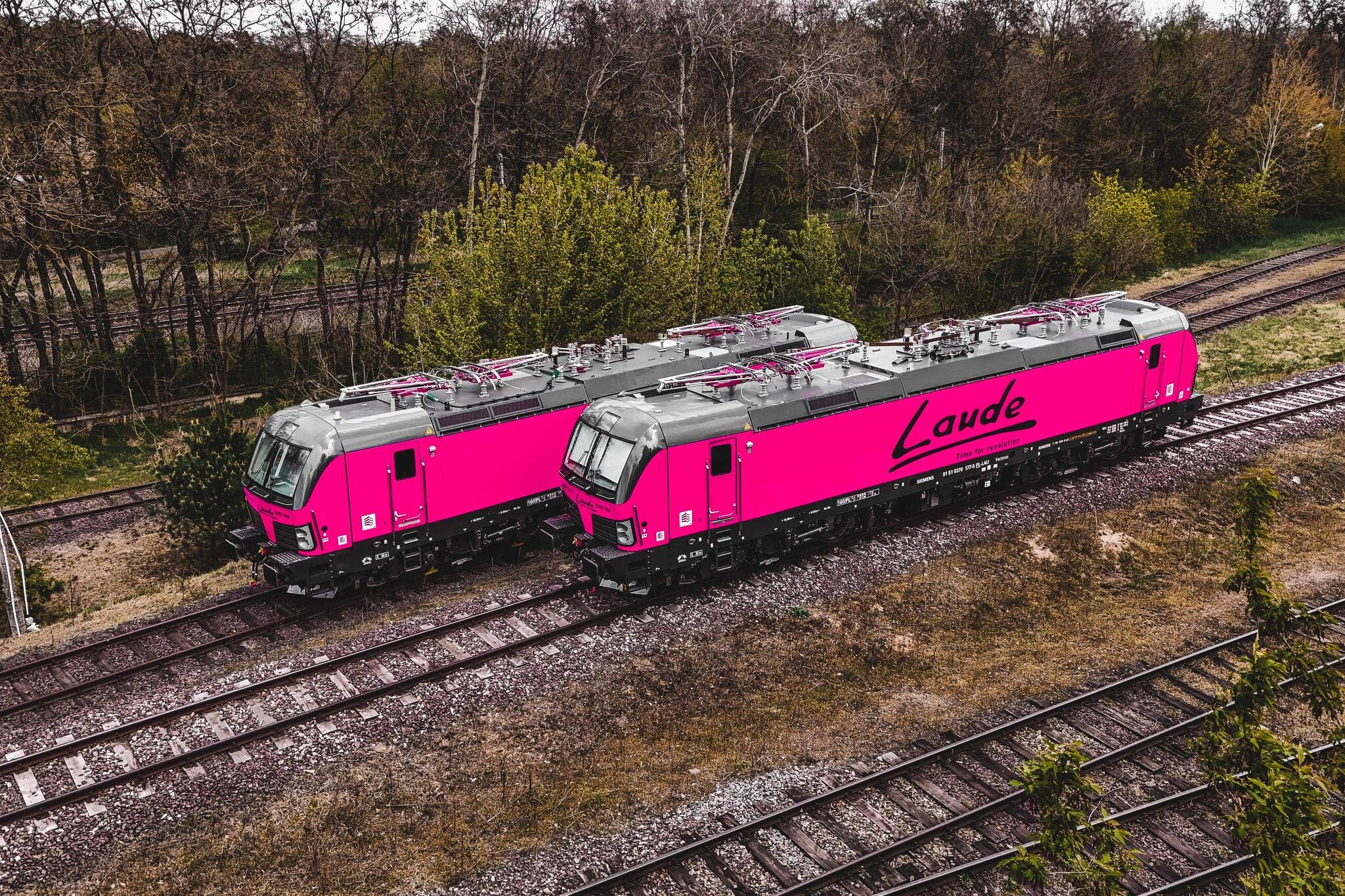Dwie nowe lokomotywy Vectron MS w flocie Laude Smart Intermodal