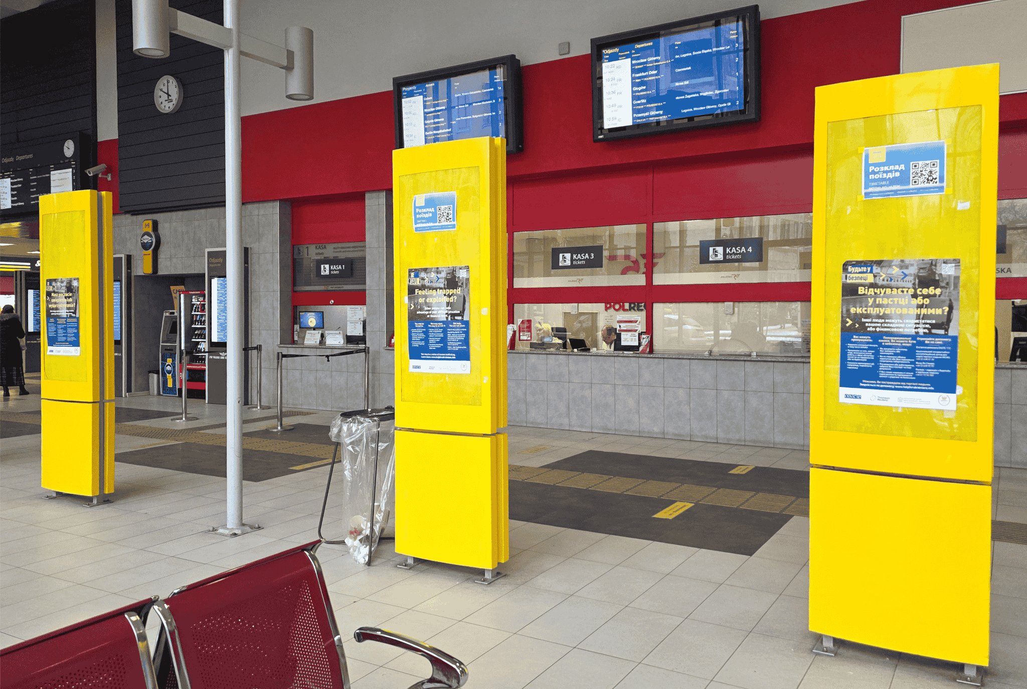 Miliony ofiar, realne zagrożenie. PKP w kampanii przeciwko handlowi ludźmi