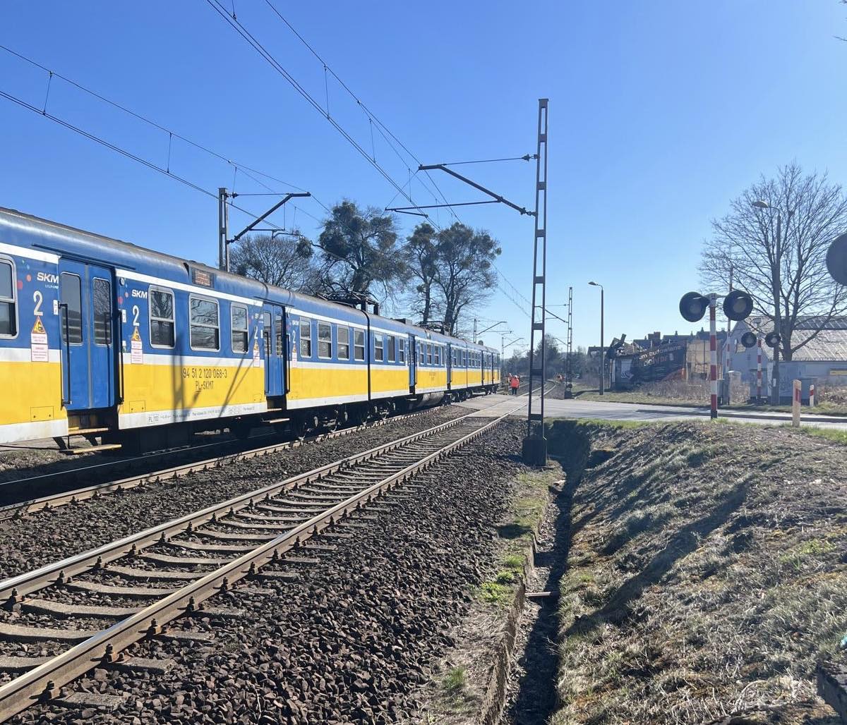 Śmiertelny wypadek na przejeździe kolejowym w Wejherowie