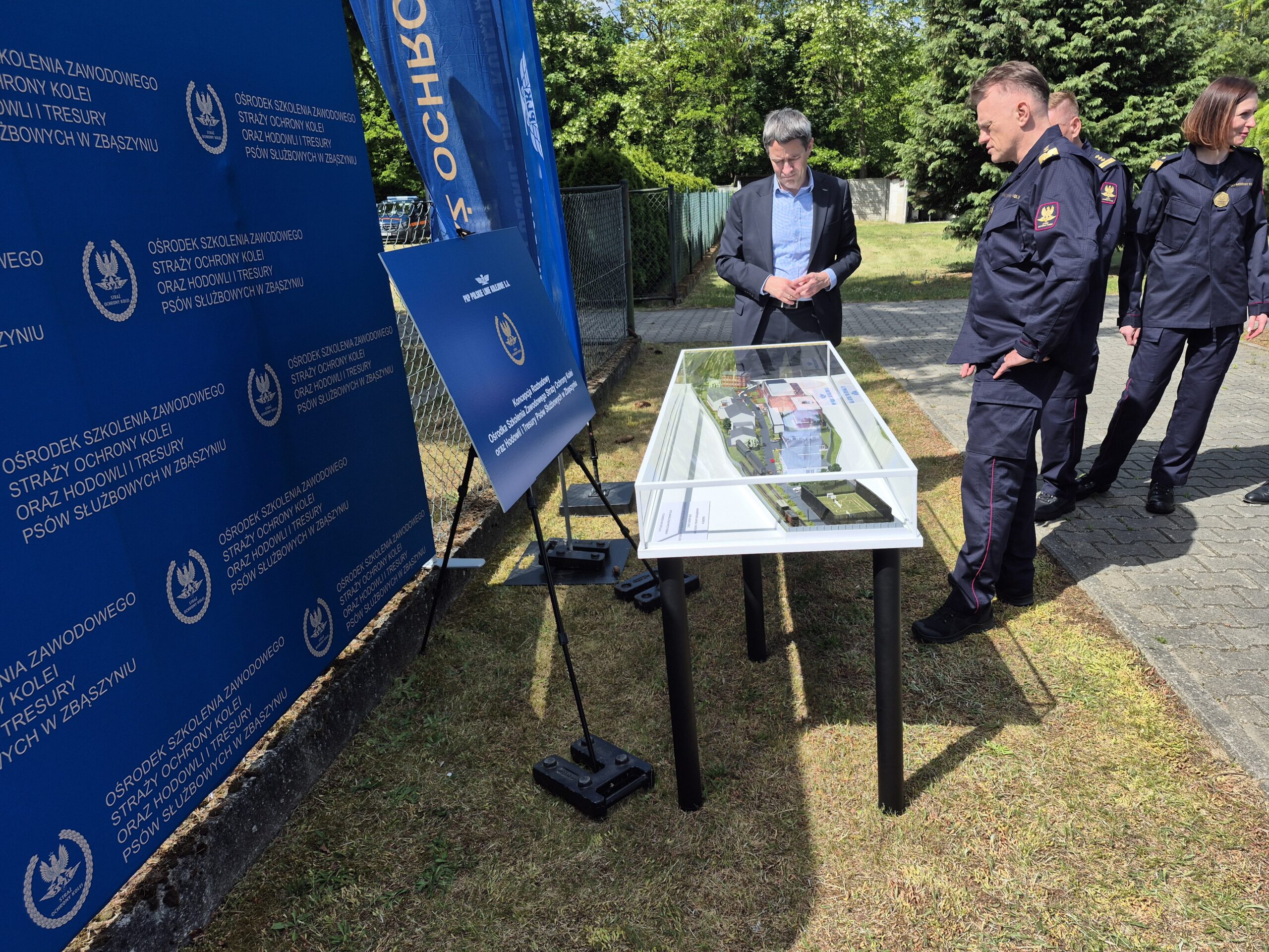 Nowy ośrodek szkoleniowy Straży Ochrony Kolei w Zbąszyniu