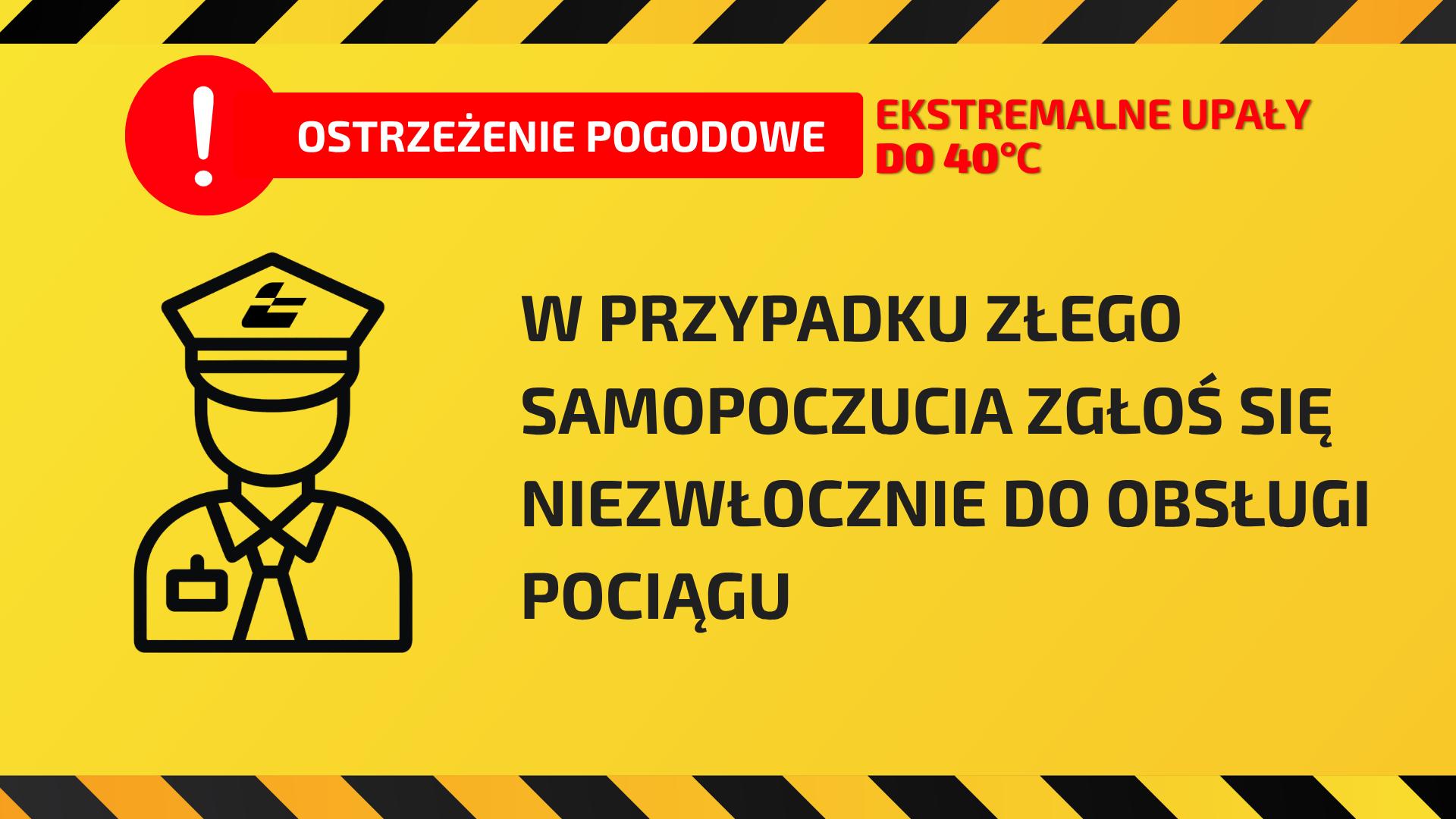 ŁKA ostrzega przed utrudnieniami w związku z upałami