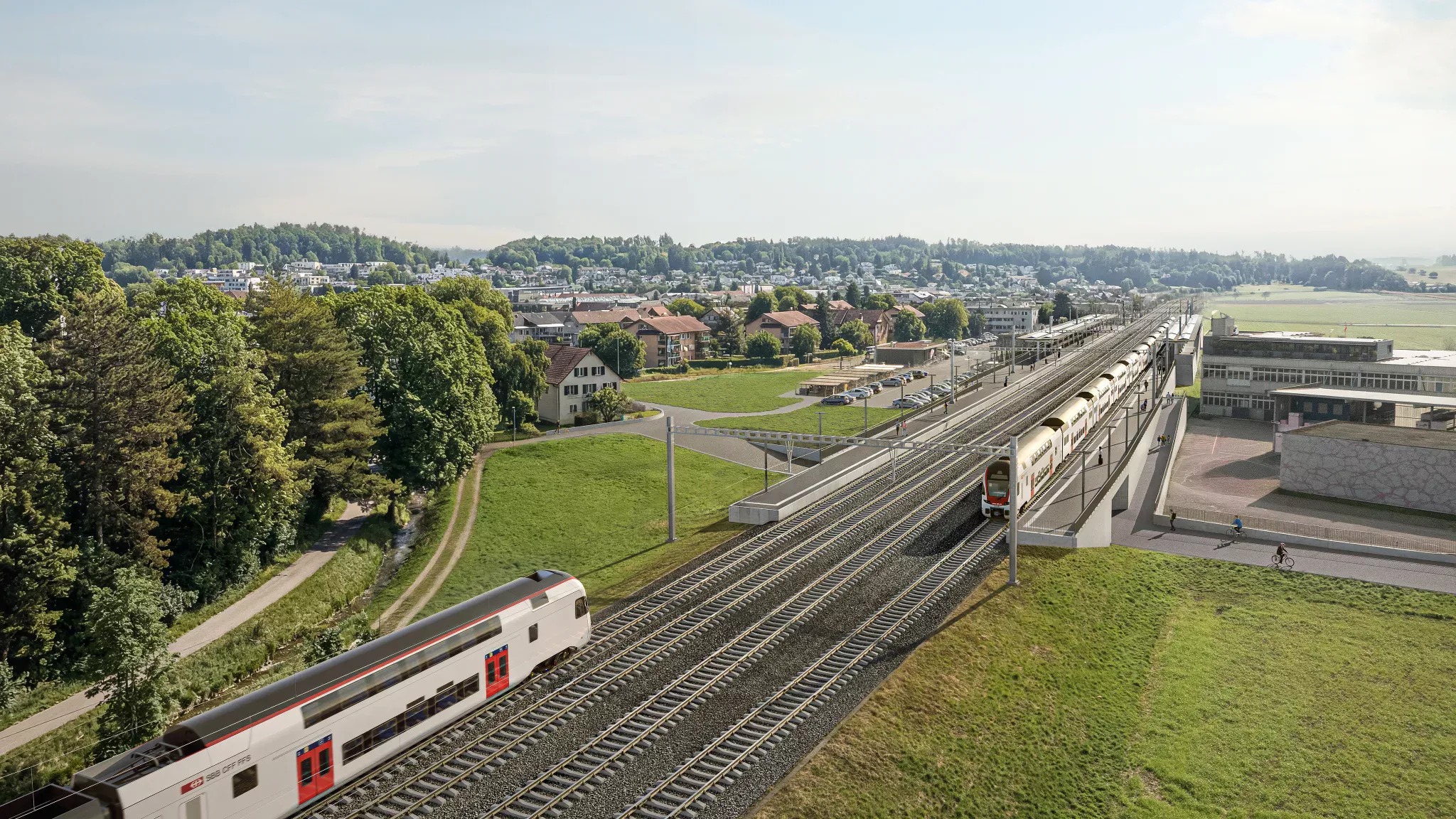 Rusza wielka przebudowa linii kolejowej Zurych – Winterthur