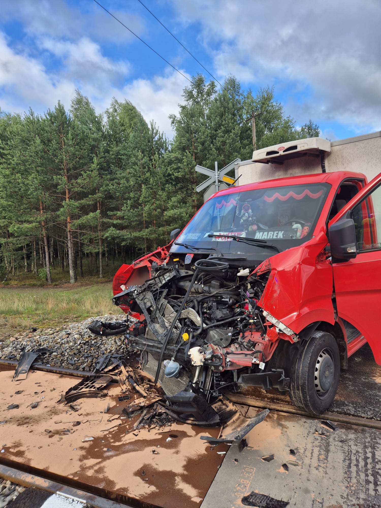 Zderzenie busa z pociągiem relacji Czersk – Bydgoszcz