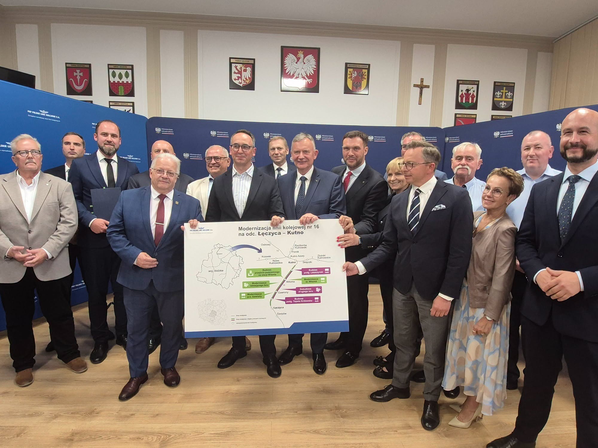 Modernizacja odcinka Łęczyca – Kutno. Umowa podpisana