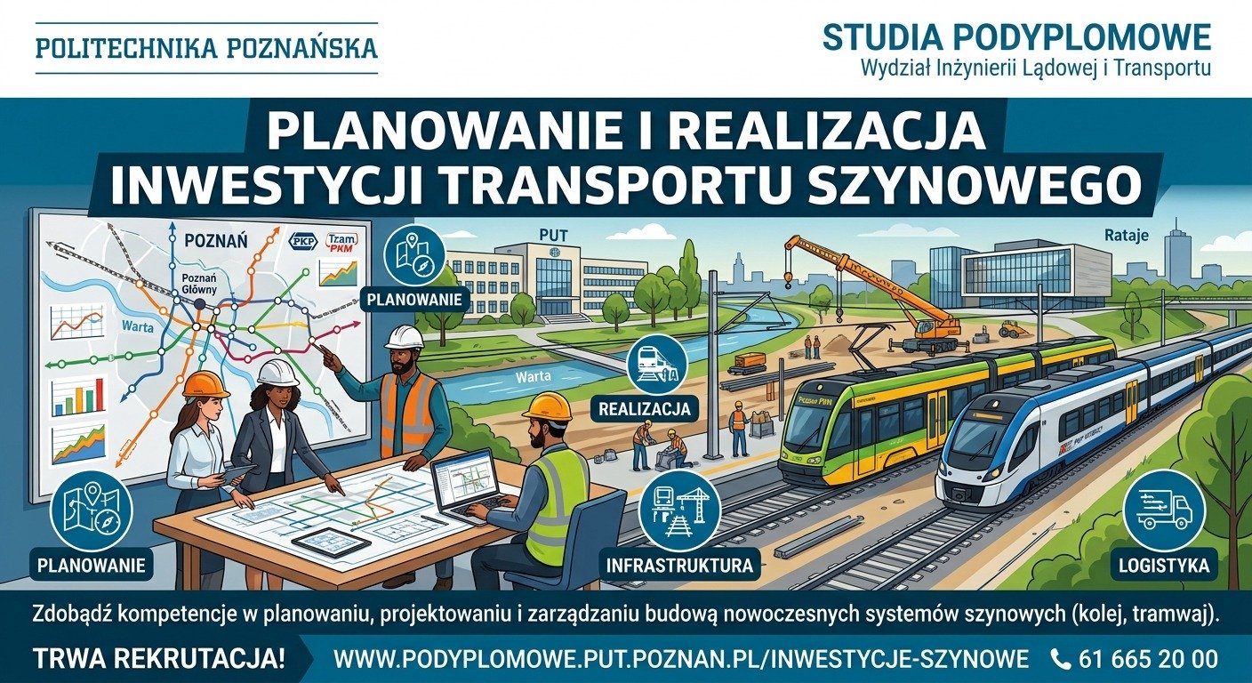 Nowe studia dla branży transportu szynowego