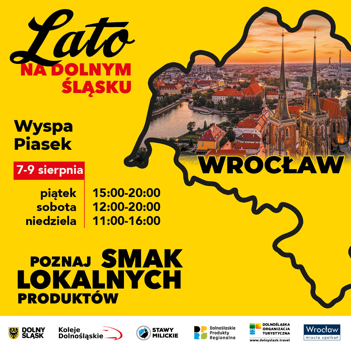 Koleje Dolnośląskie partnerem „Lata na Dolnym Śląsku”. We Wrocławiu rusza weekend pełen regionalnych smaków i atrakcji