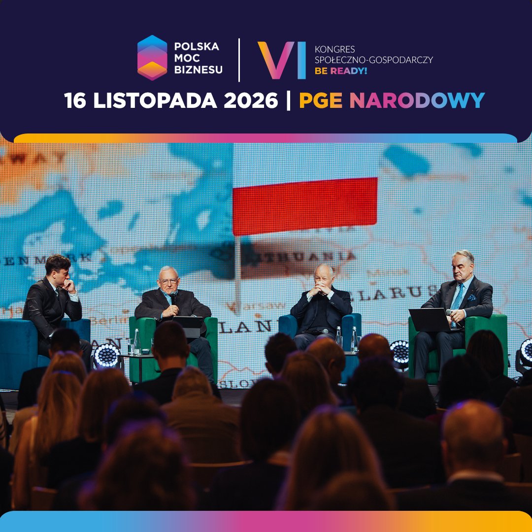 Polska Moc Biznesu 2026. Rejestracja na Kongres już otwarta!