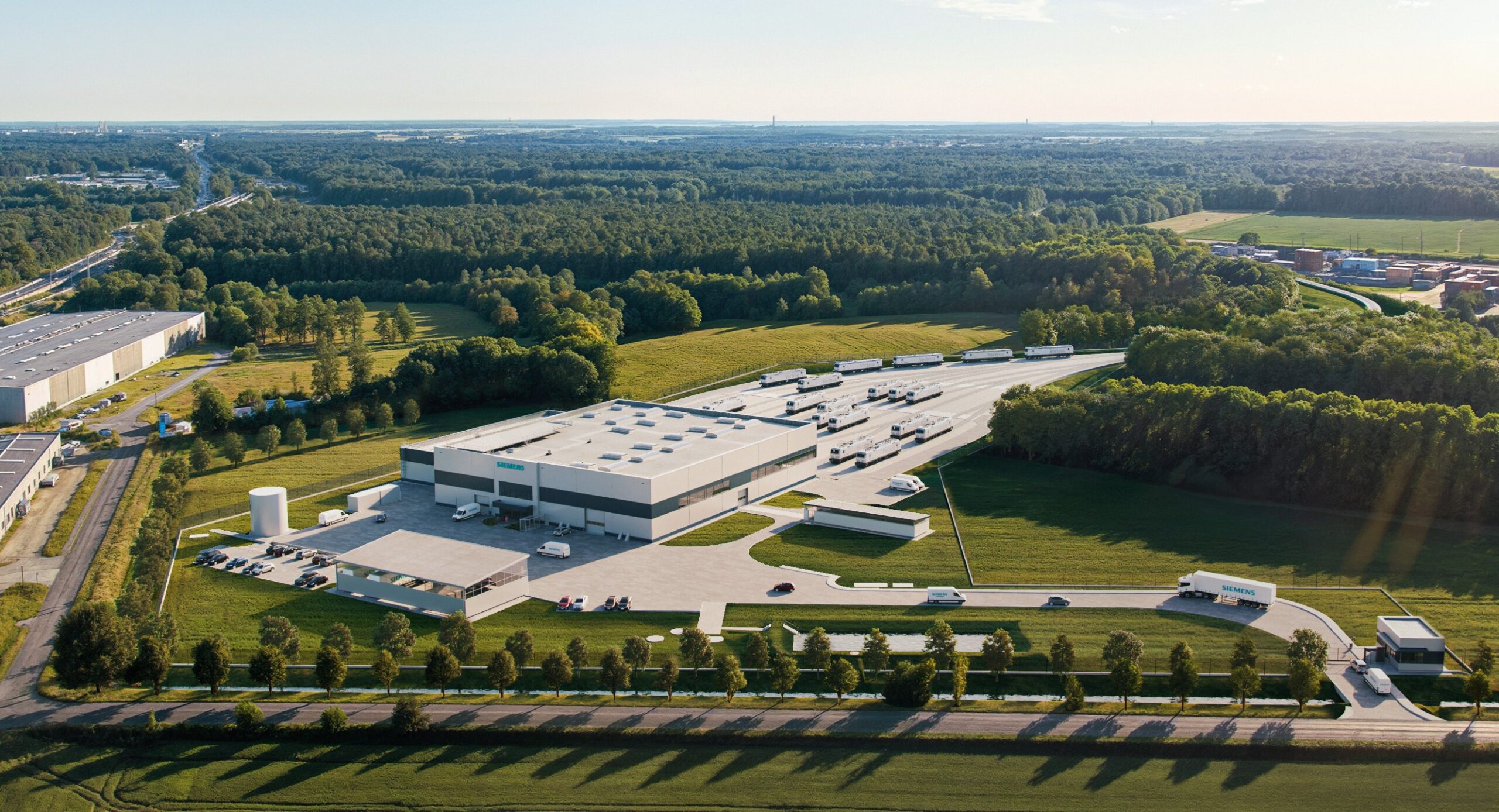 Siemens Mobility zbuduje pod Poznaniem Centrum Serwisowe dla lokomotyw