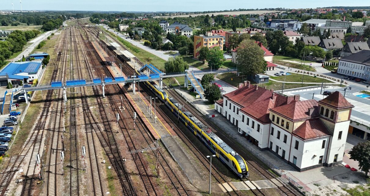 Stacja w Sędziszowie (fot. Piotr Hamarnik | PLK)