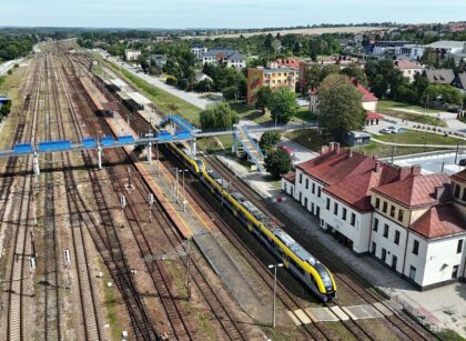 Stacja w Sędziszowie (fot. Piotr Hamarnik | PLK)
