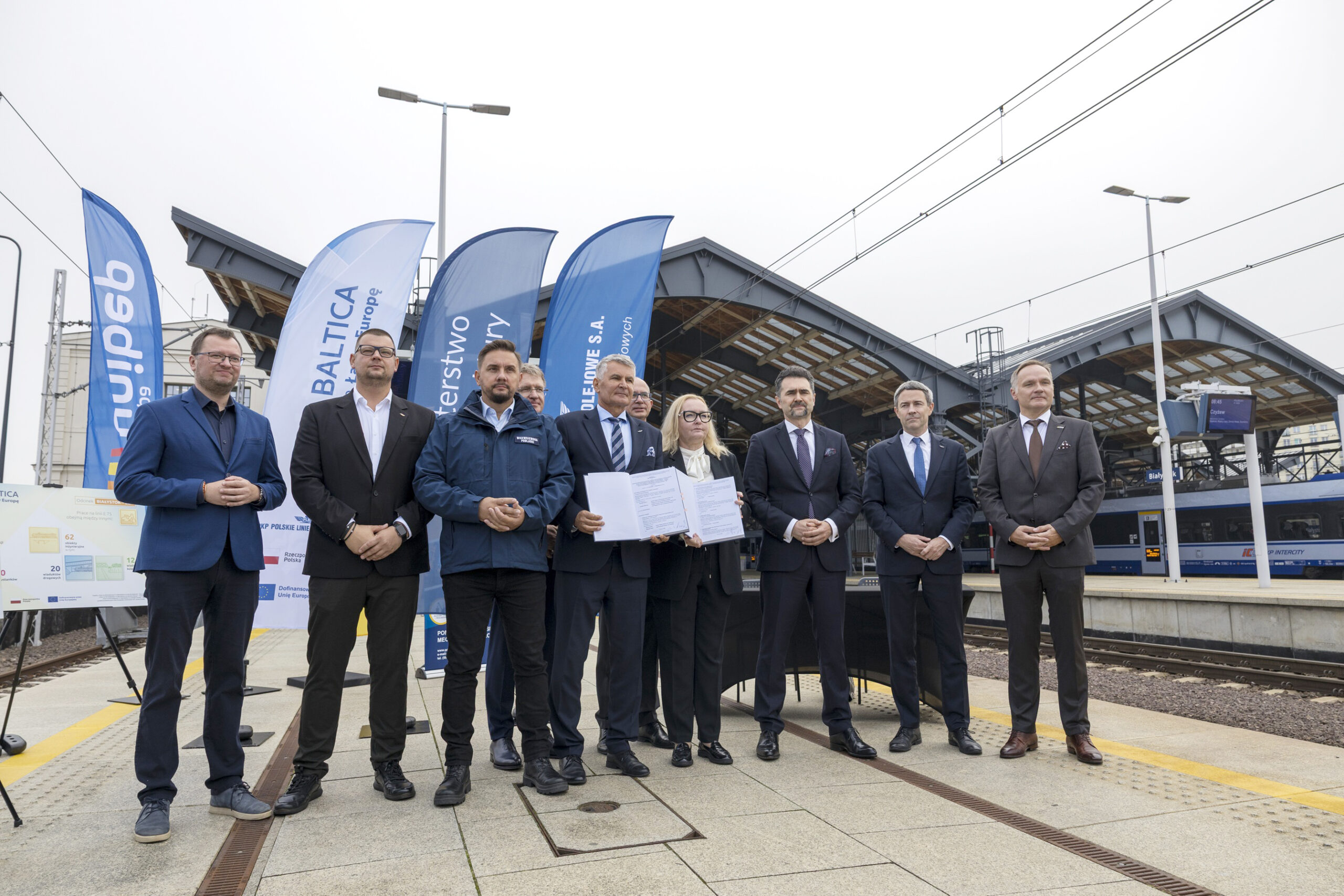 Rail Baltica Białystok-Ełk – rekordowa umowa i inwestycja