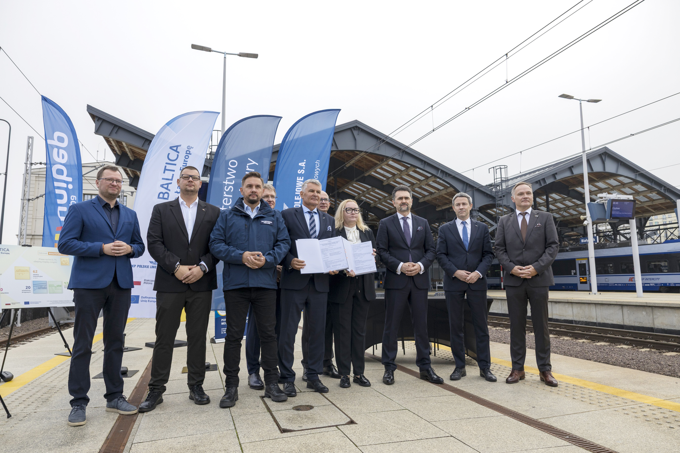 Rail Baltica Białystok-Ełk – rekordowa umowa i inwestycja