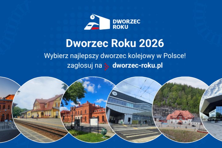 Od kręgielni po górskie szlaki. Trwa głosowanie w konkursie „Dworzec Roku 2026”