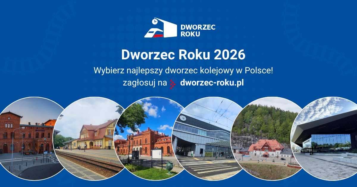 Od kręgielni po górskie szlaki. Trwa głosowanie w konkursie „Dworzec Roku 2026”