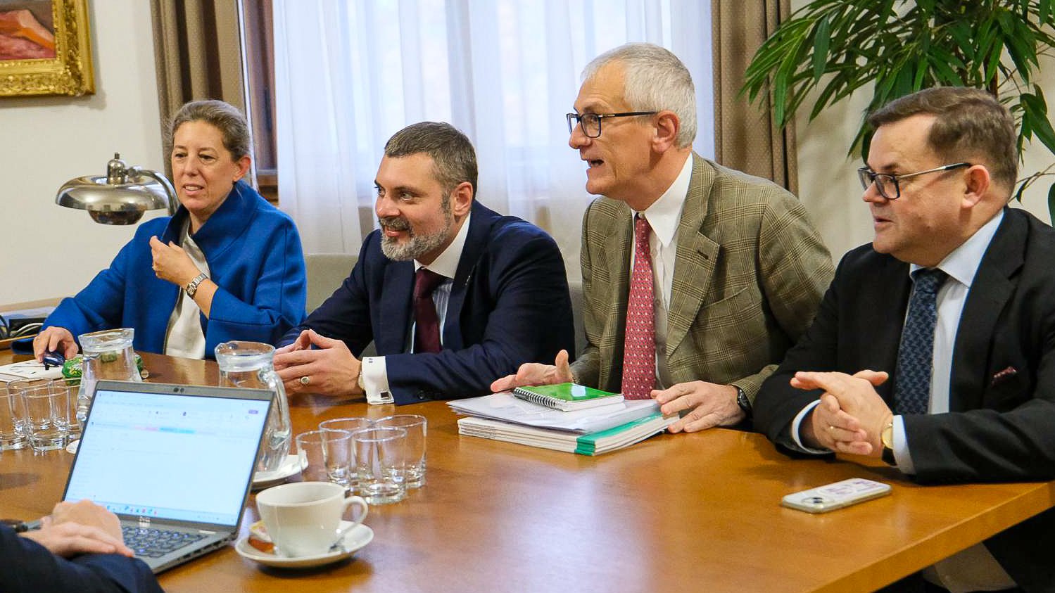 Spotkanie delegacji CER z ministrem transportu Republiki Czeskiej ws. przewozów towarowych